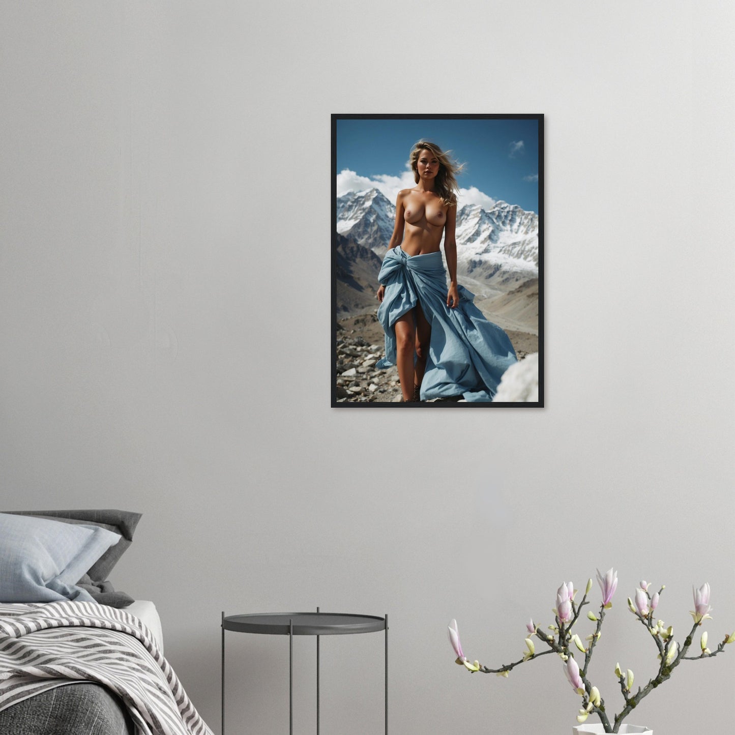 Premium Matte Paper Wooden Framed Poster
