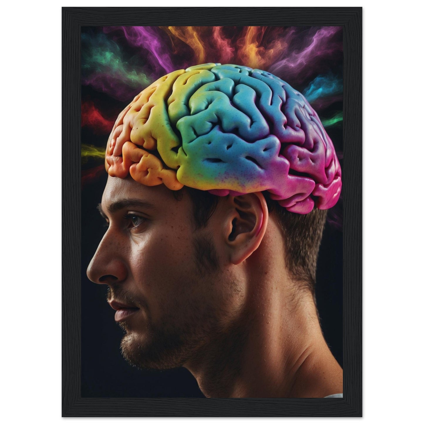 Premium Matte Paper Wooden Framed Poster