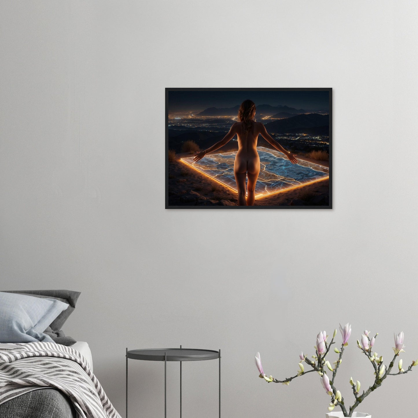 Premium Matte Paper Wooden Framed Poster