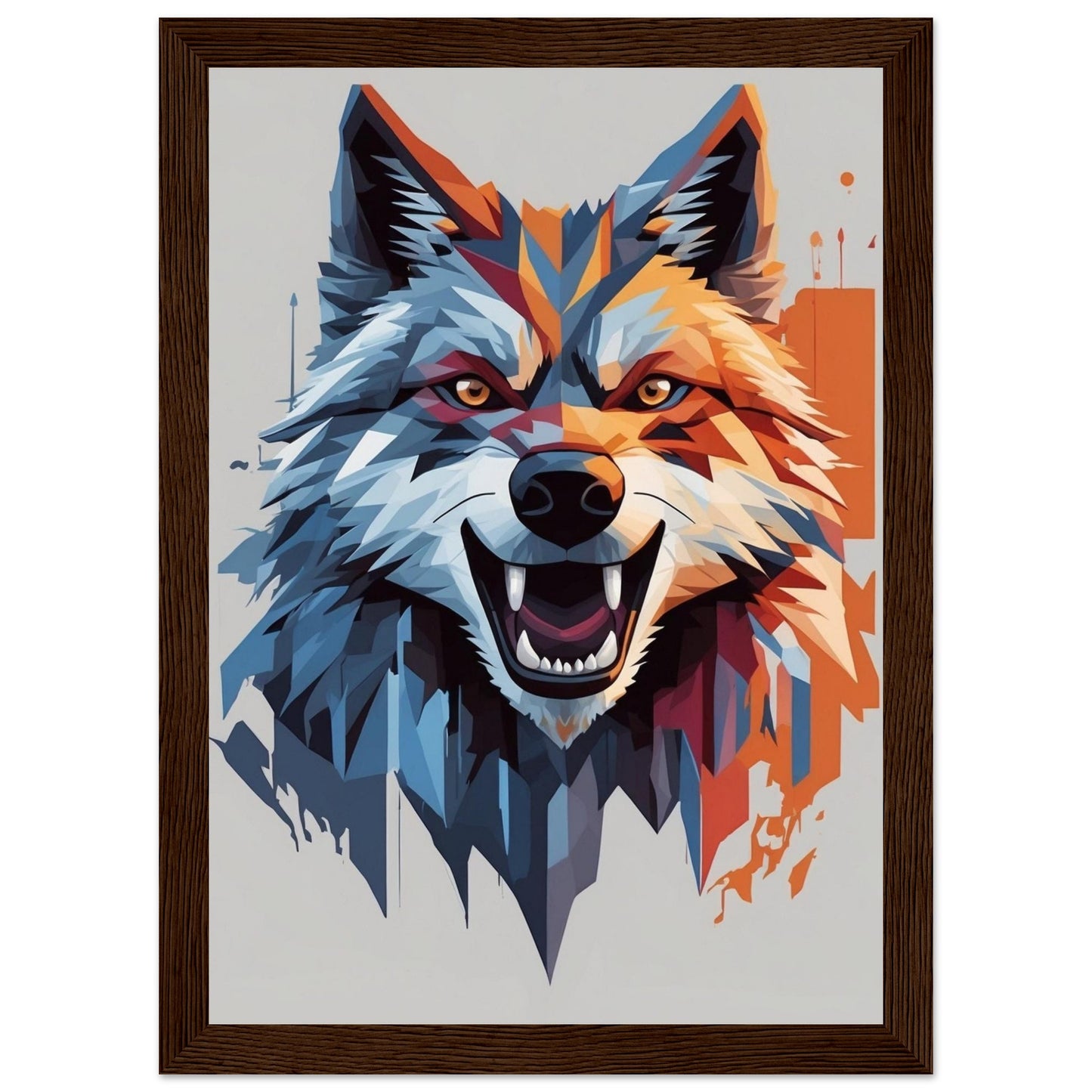 Premium Matte Paper Wooden Framed Poster