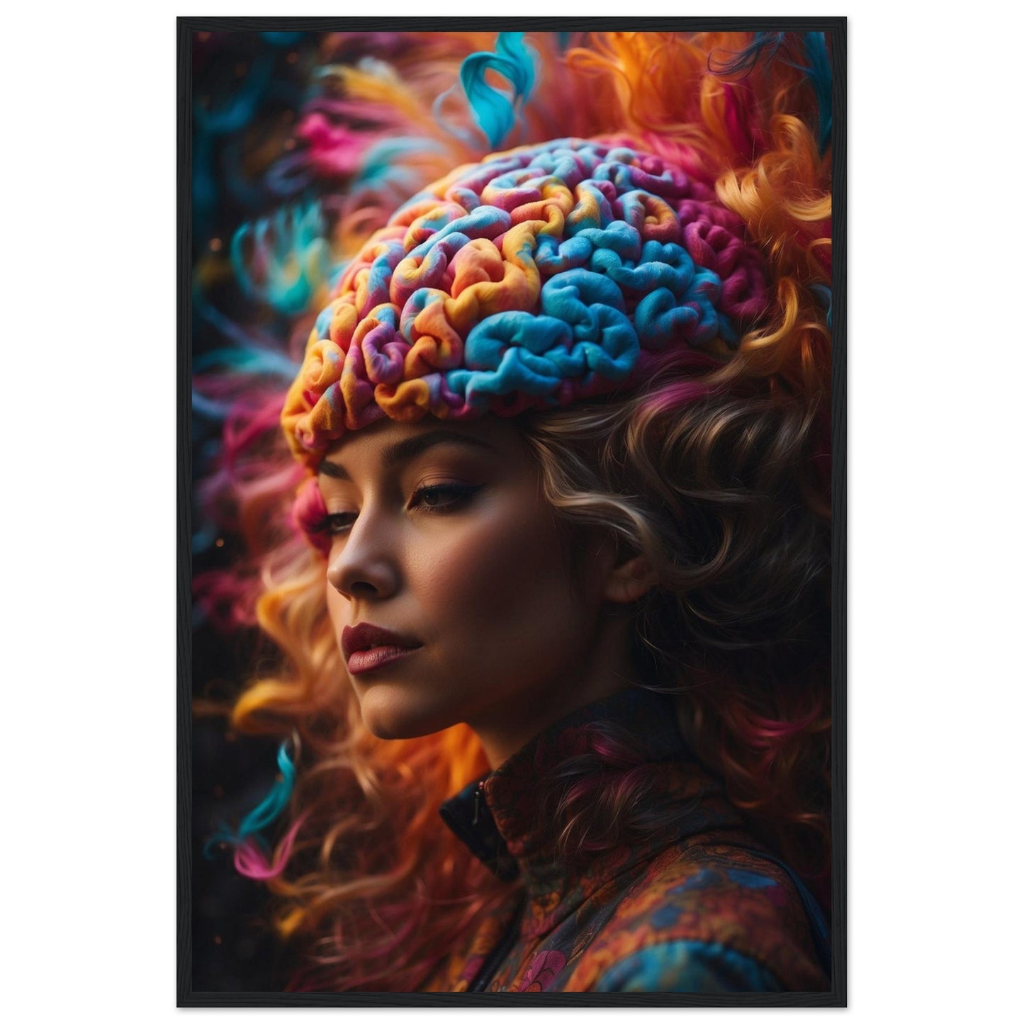 Premium Matte Paper Wooden Framed Poster