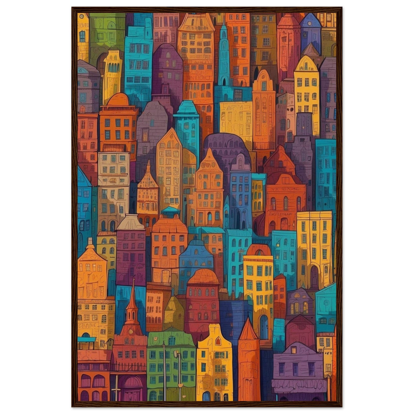 Premium Matte Paper Wooden Framed Poster