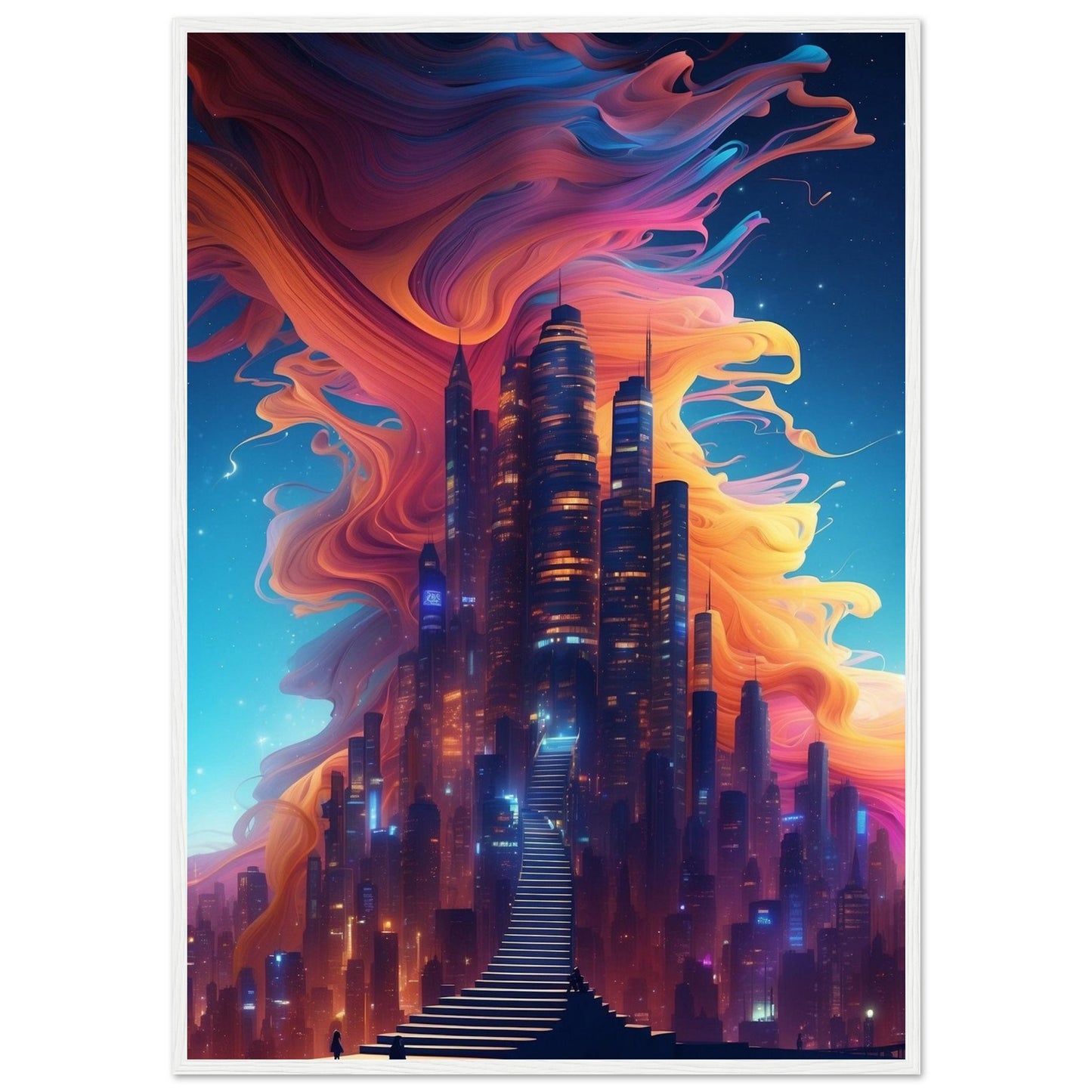 Premium Matte Paper Wooden Framed Poster