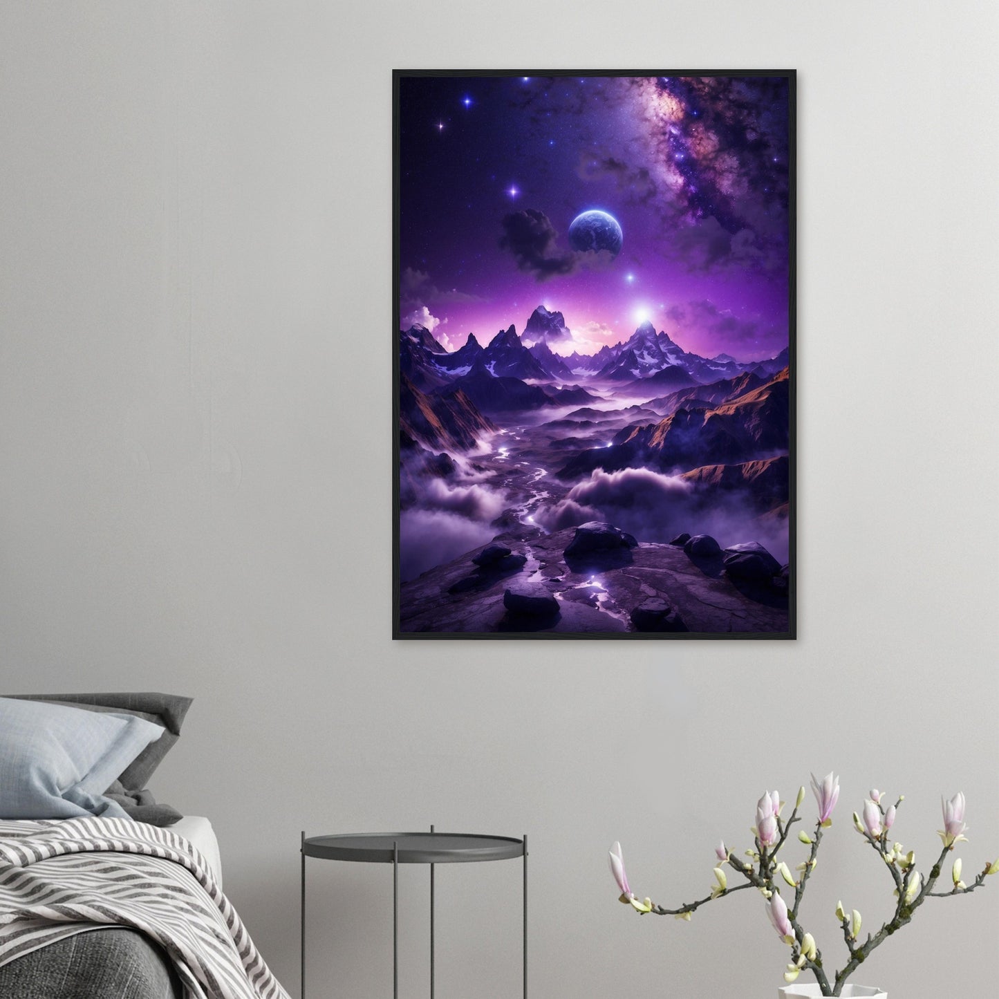 Premium Matte Paper Wooden Framed Poster