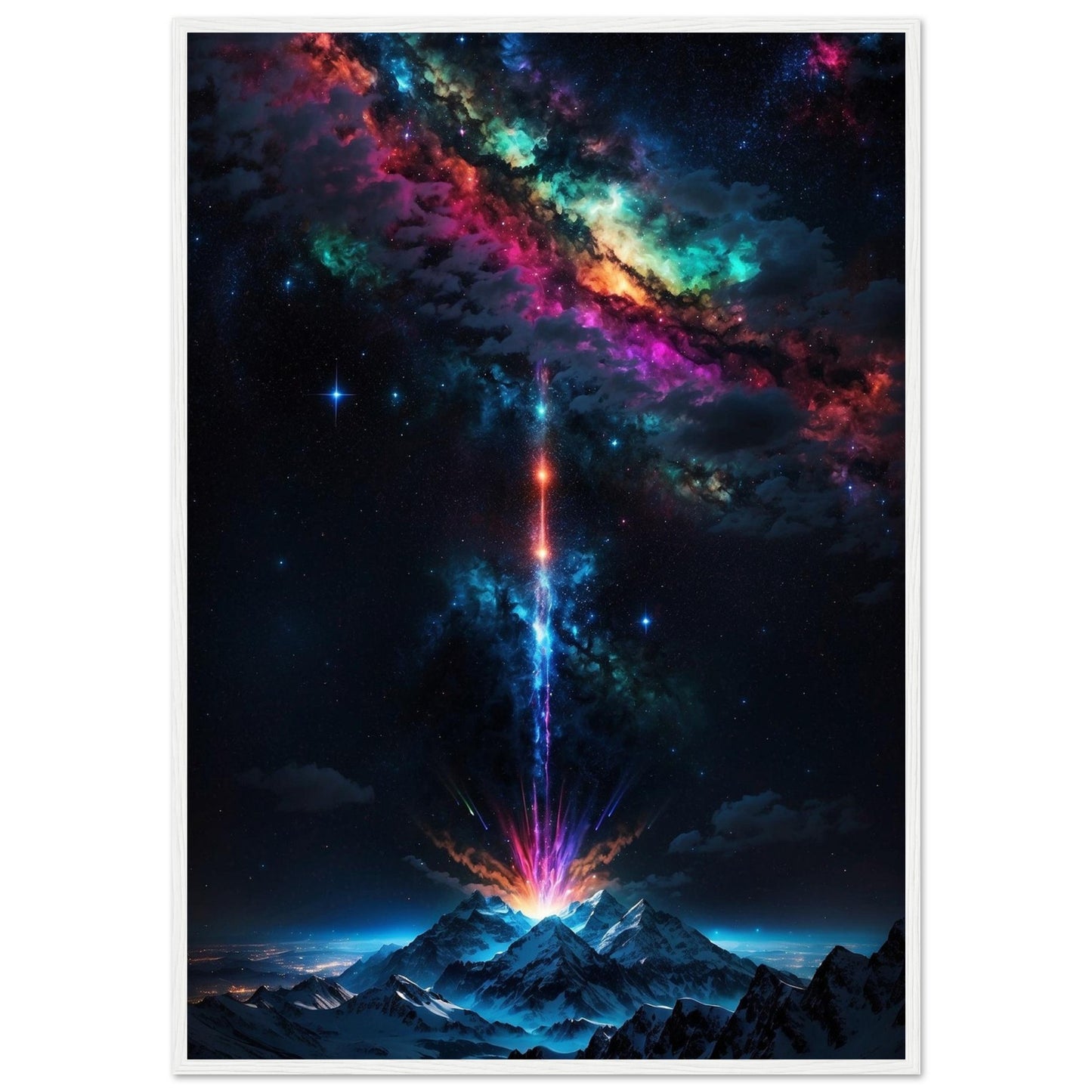 Premium Matte Paper Wooden Framed Poster