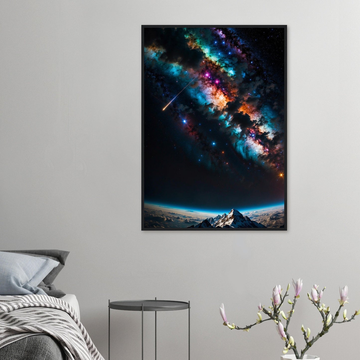 Premium Matte Paper Wooden Framed Poster