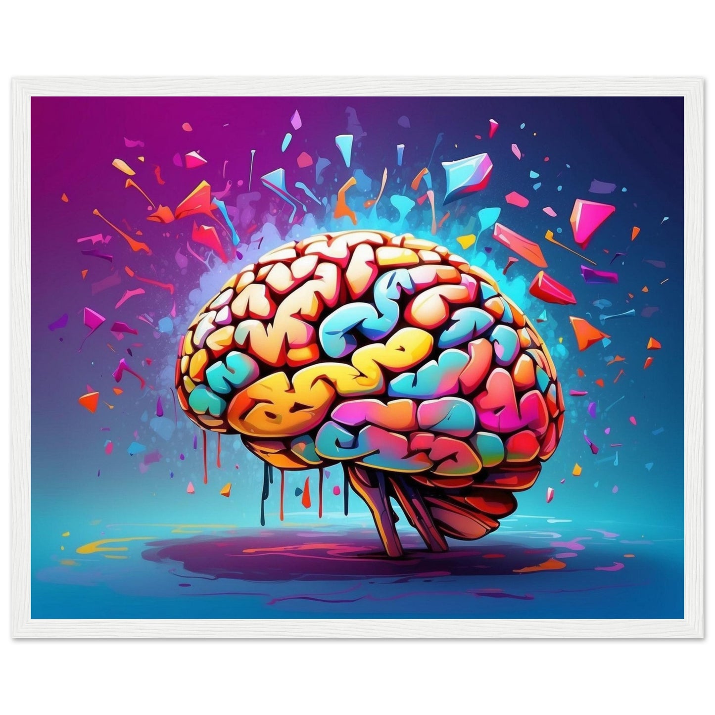Premium Matte Paper Wooden Framed Poster