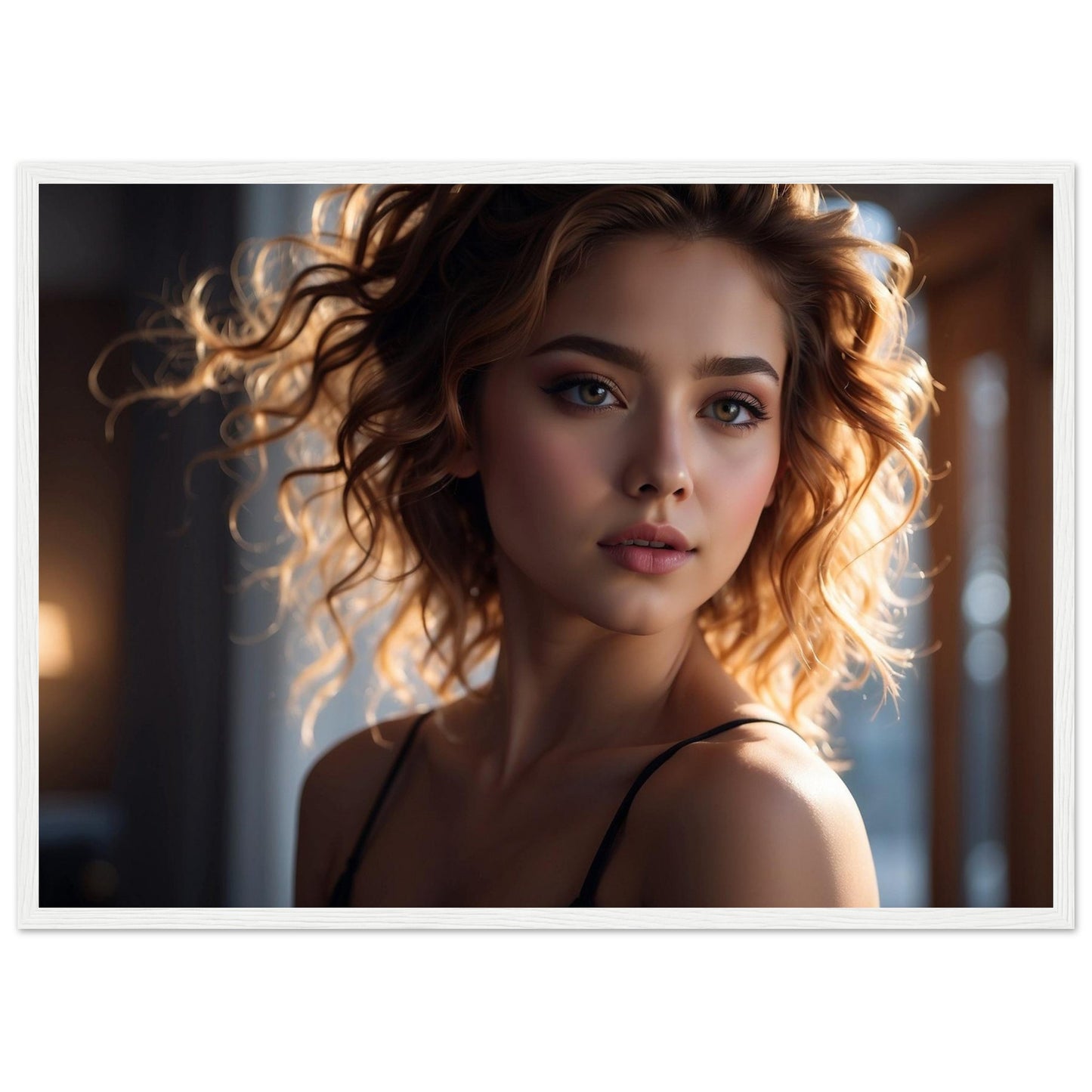 Premium Matte Paper Wooden Framed Poster