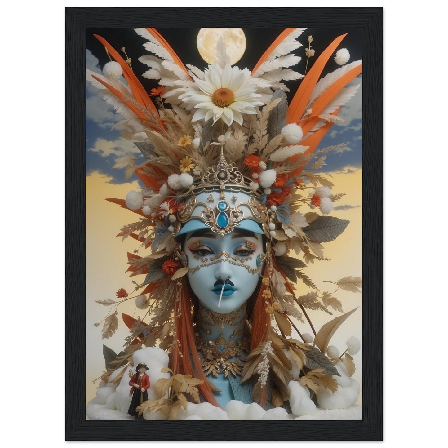 Premium Matte Paper Wooden Framed Poster