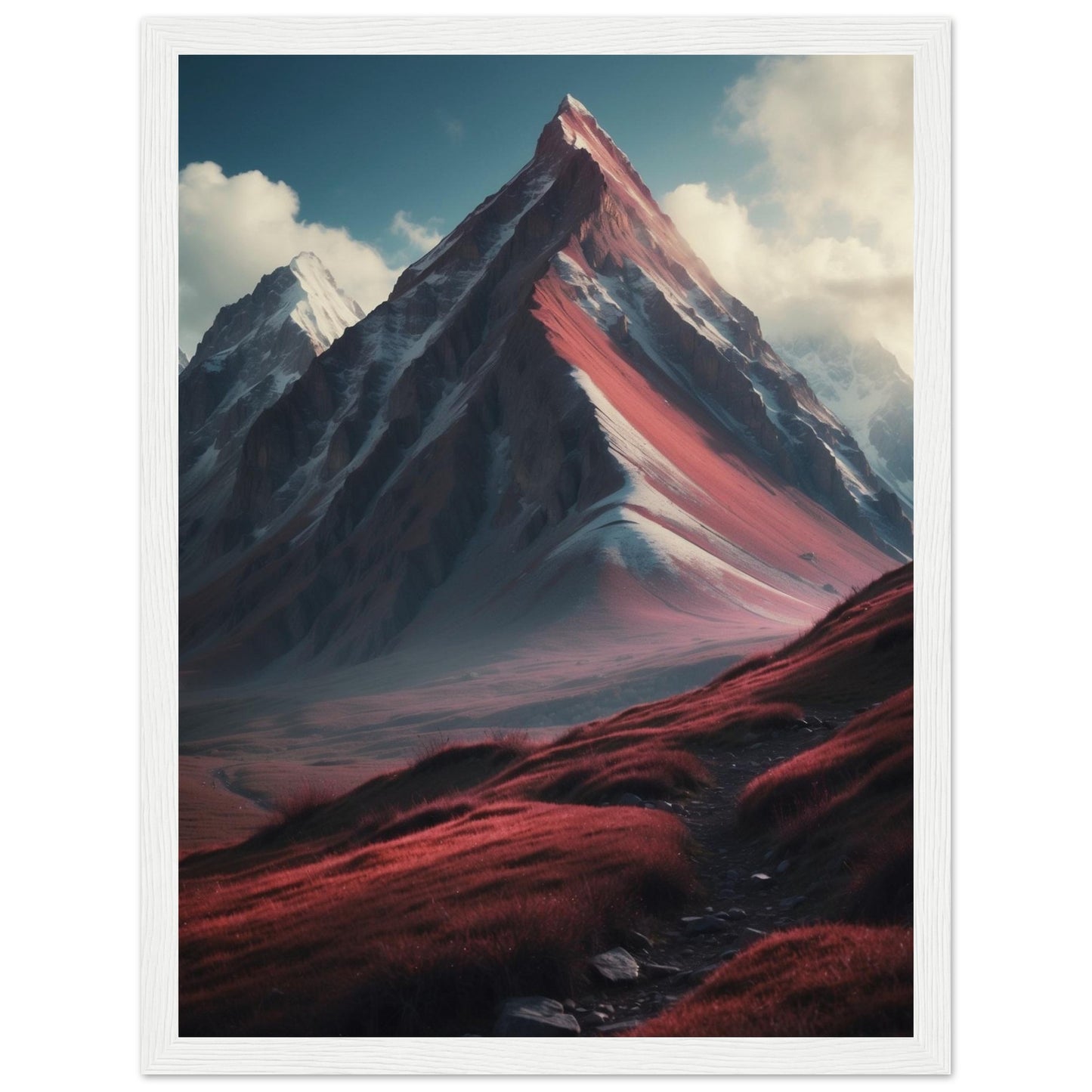 Premium Matte Paper Wooden Framed Poster