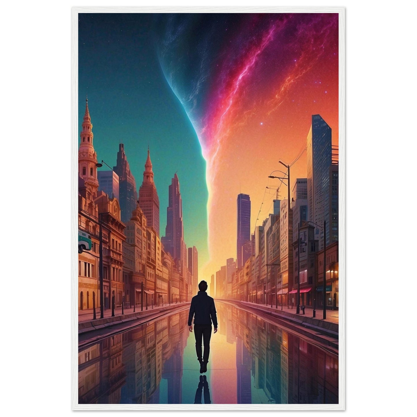 Premium Matte Paper Wooden Framed Poster
