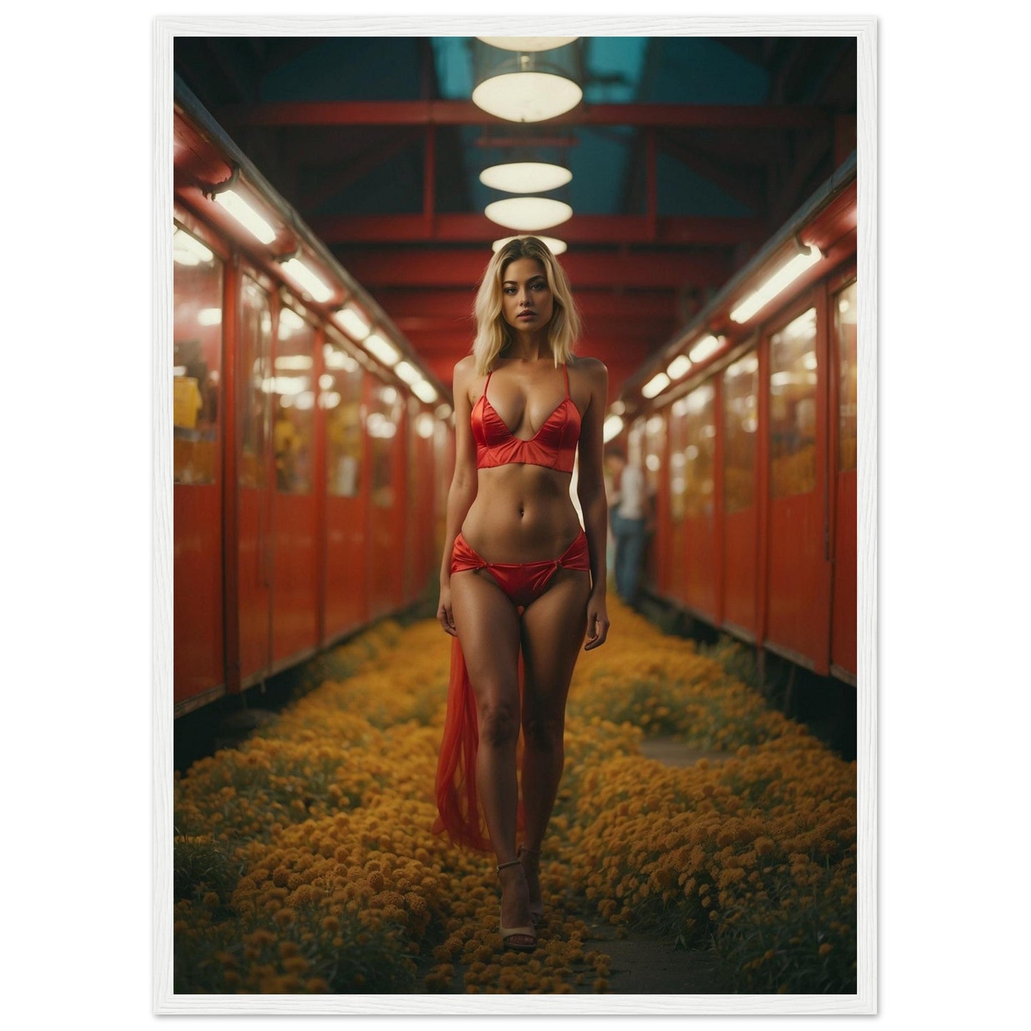 Premium Matte Paper Wooden Framed Poster