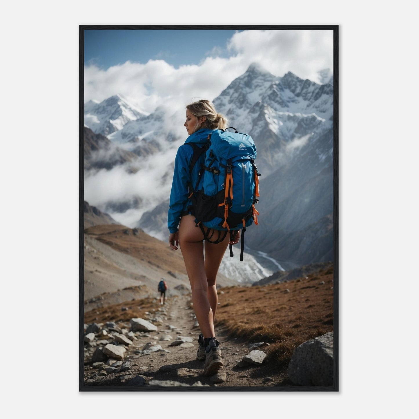 Premium Matte Paper Wooden Framed Poster