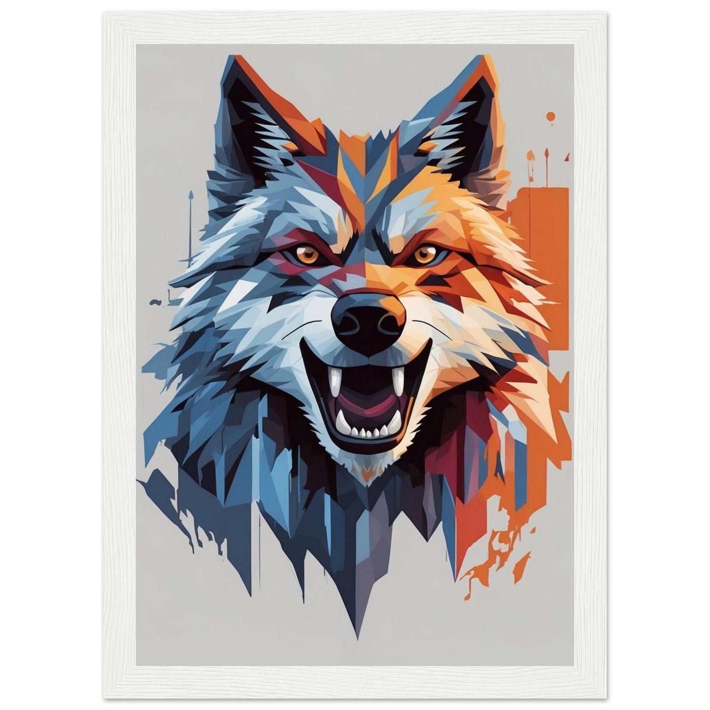 Premium Matte Paper Wooden Framed Poster