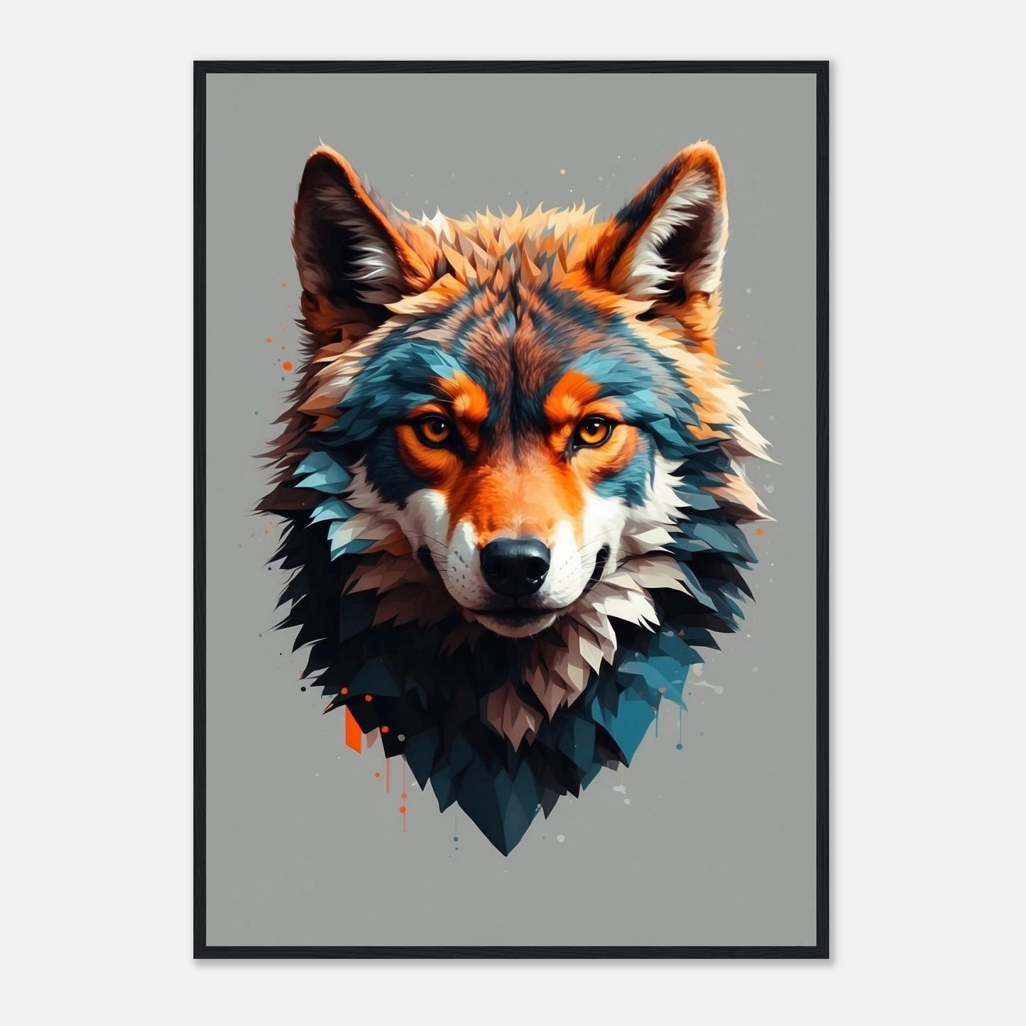 Premium Matte Paper Wooden Framed Poster