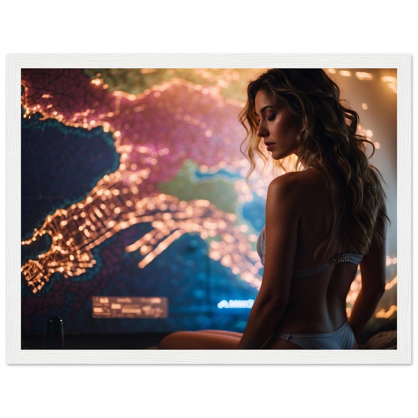 Premium Matte Paper Wooden Framed Poster