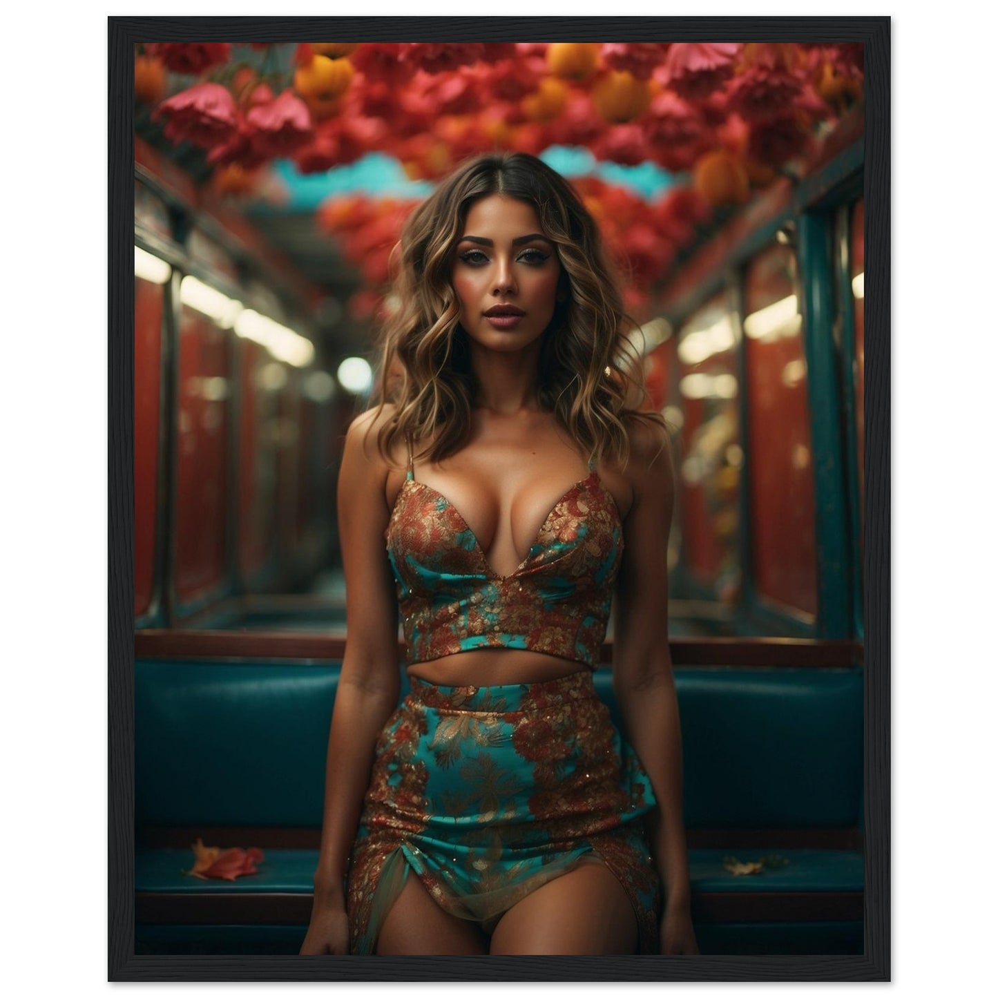 Premium Matte Paper Wooden Framed Poster