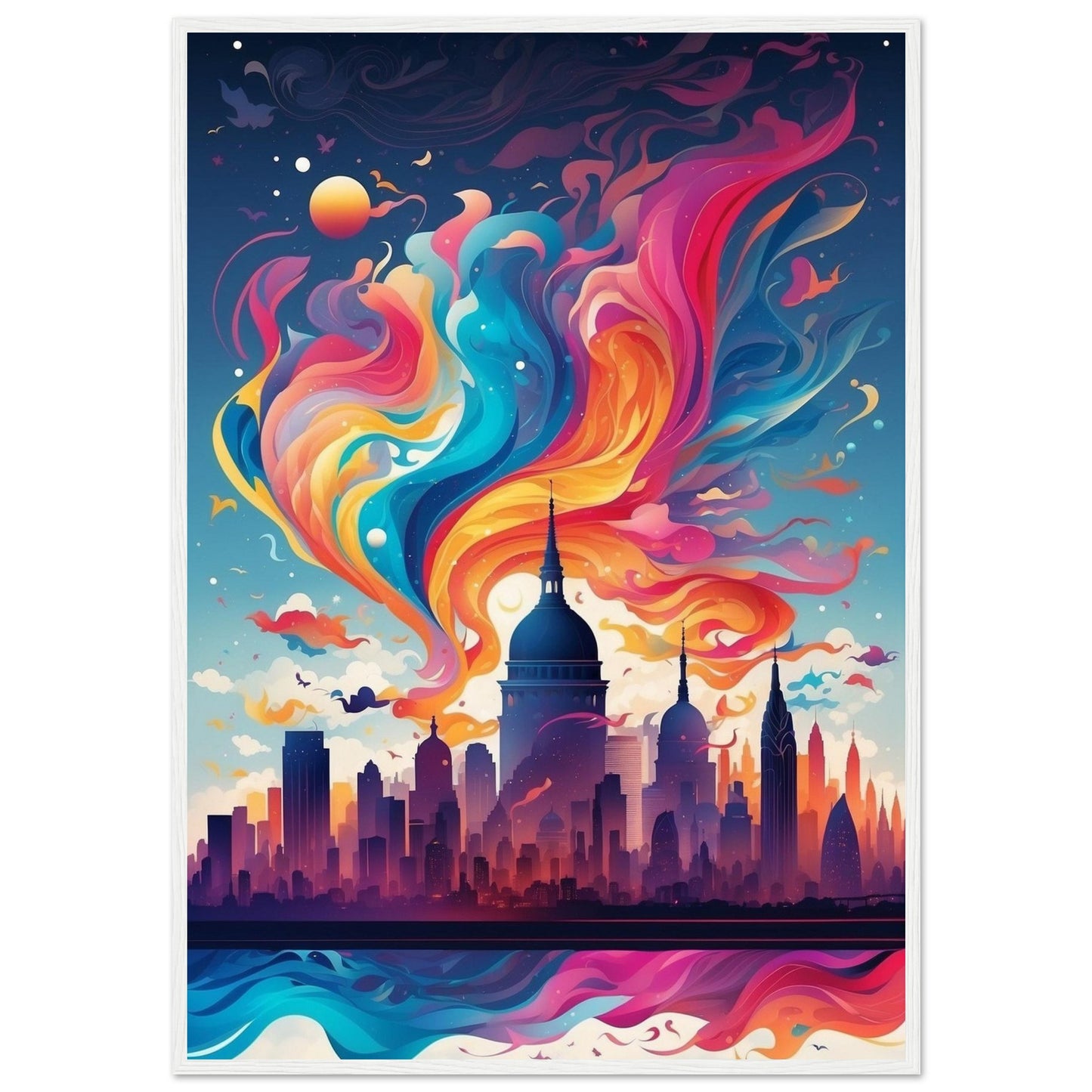 Premium Matte Paper Wooden Framed Poster