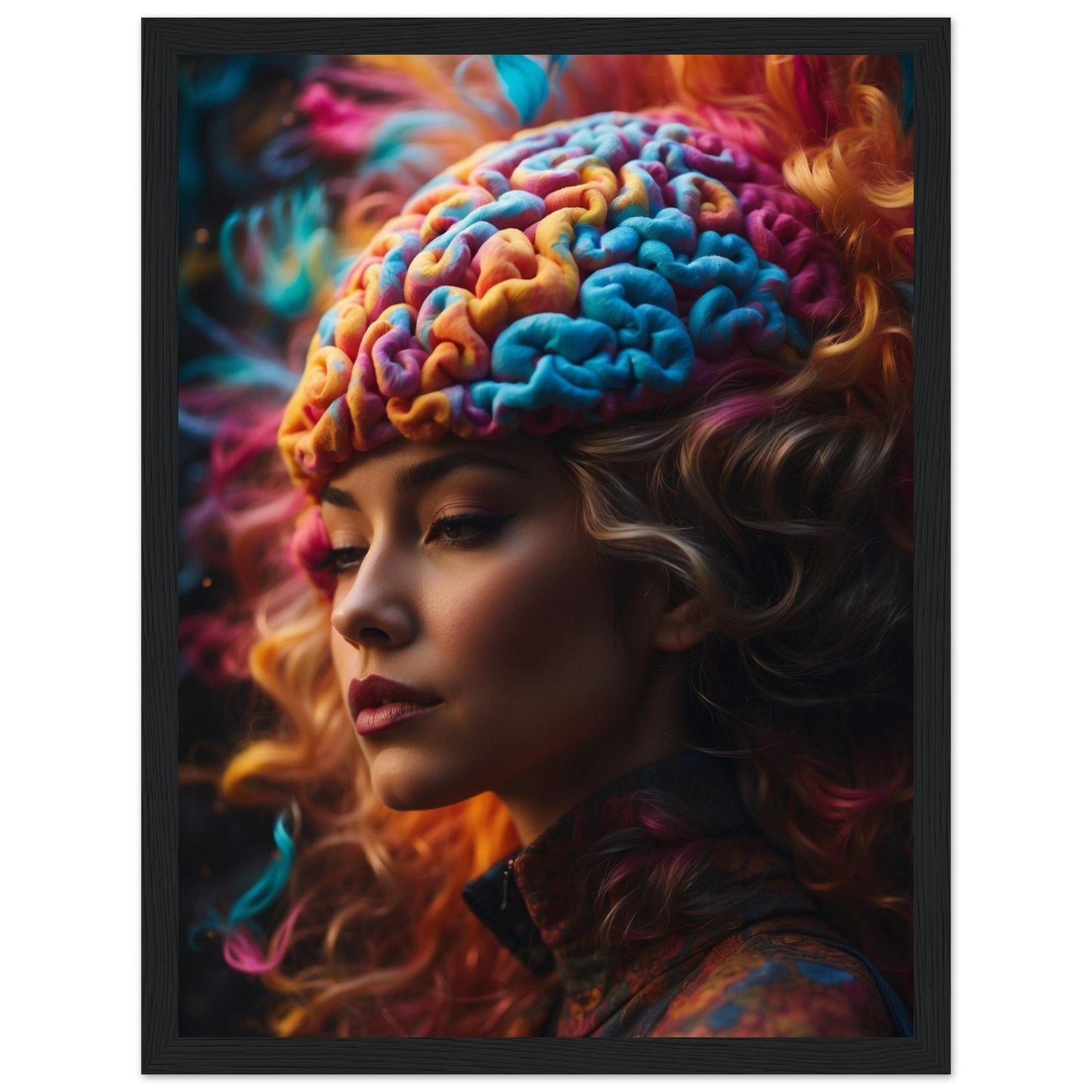Premium Matte Paper Wooden Framed Poster