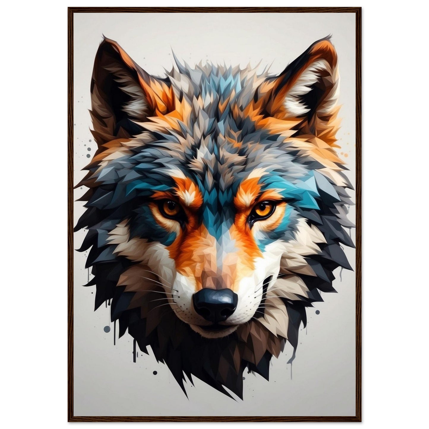 Premium Matte Paper Wooden Framed Poster