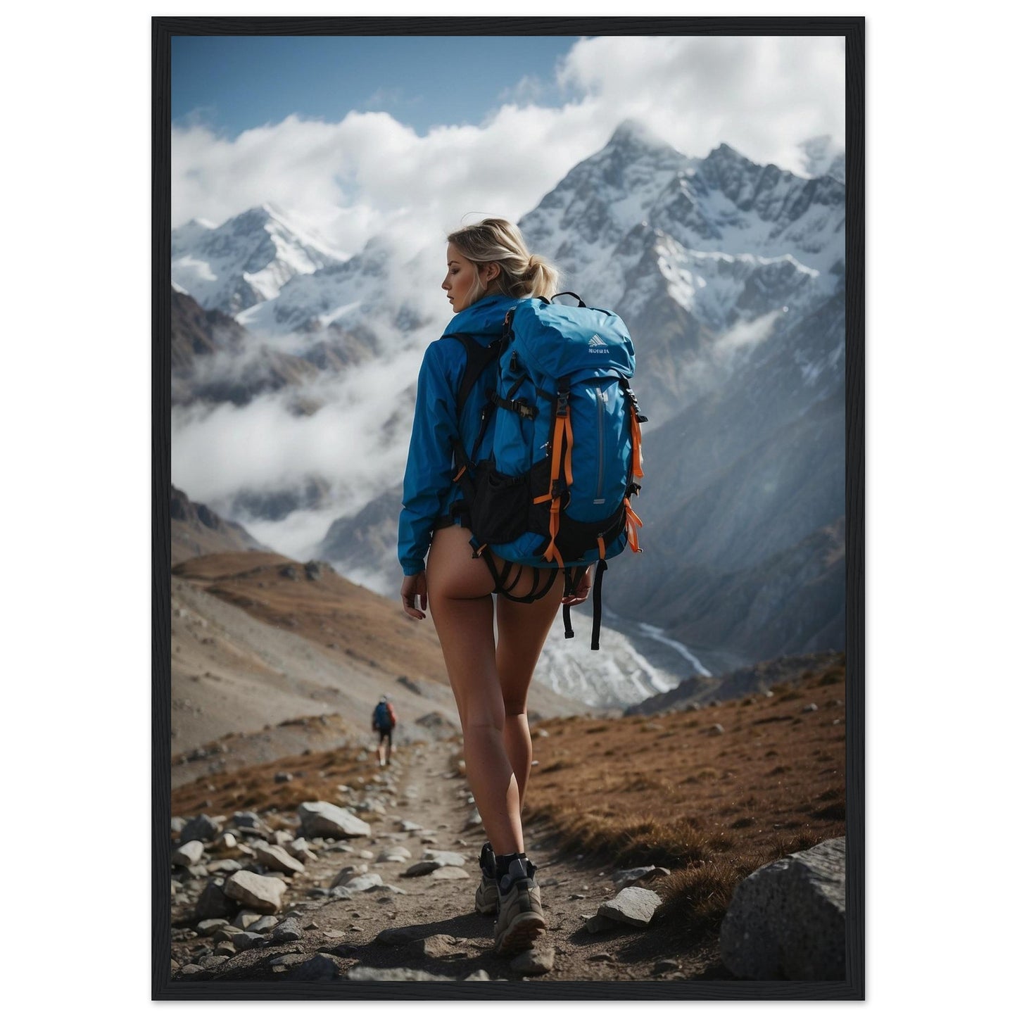 Premium Matte Paper Wooden Framed Poster