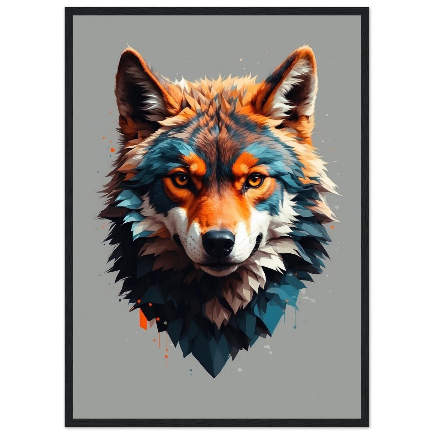 Premium Matte Paper Wooden Framed Poster