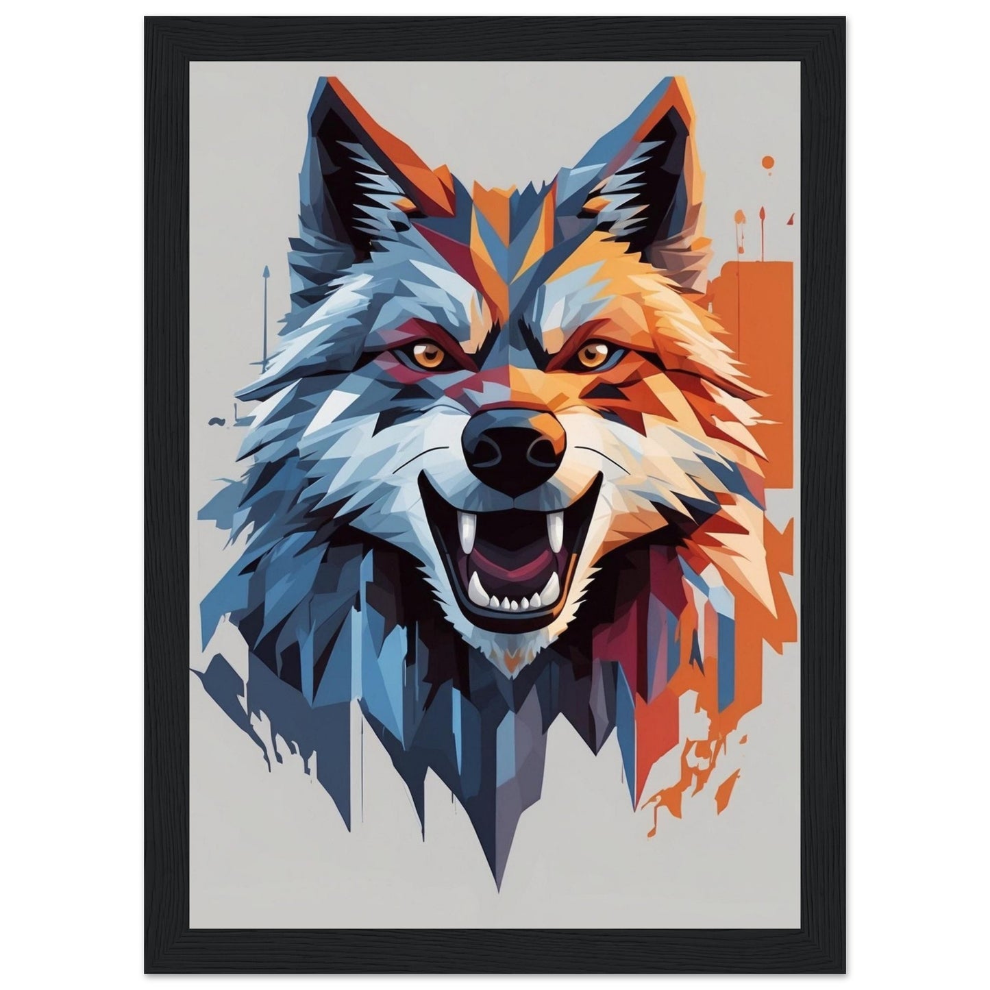 Premium Matte Paper Wooden Framed Poster