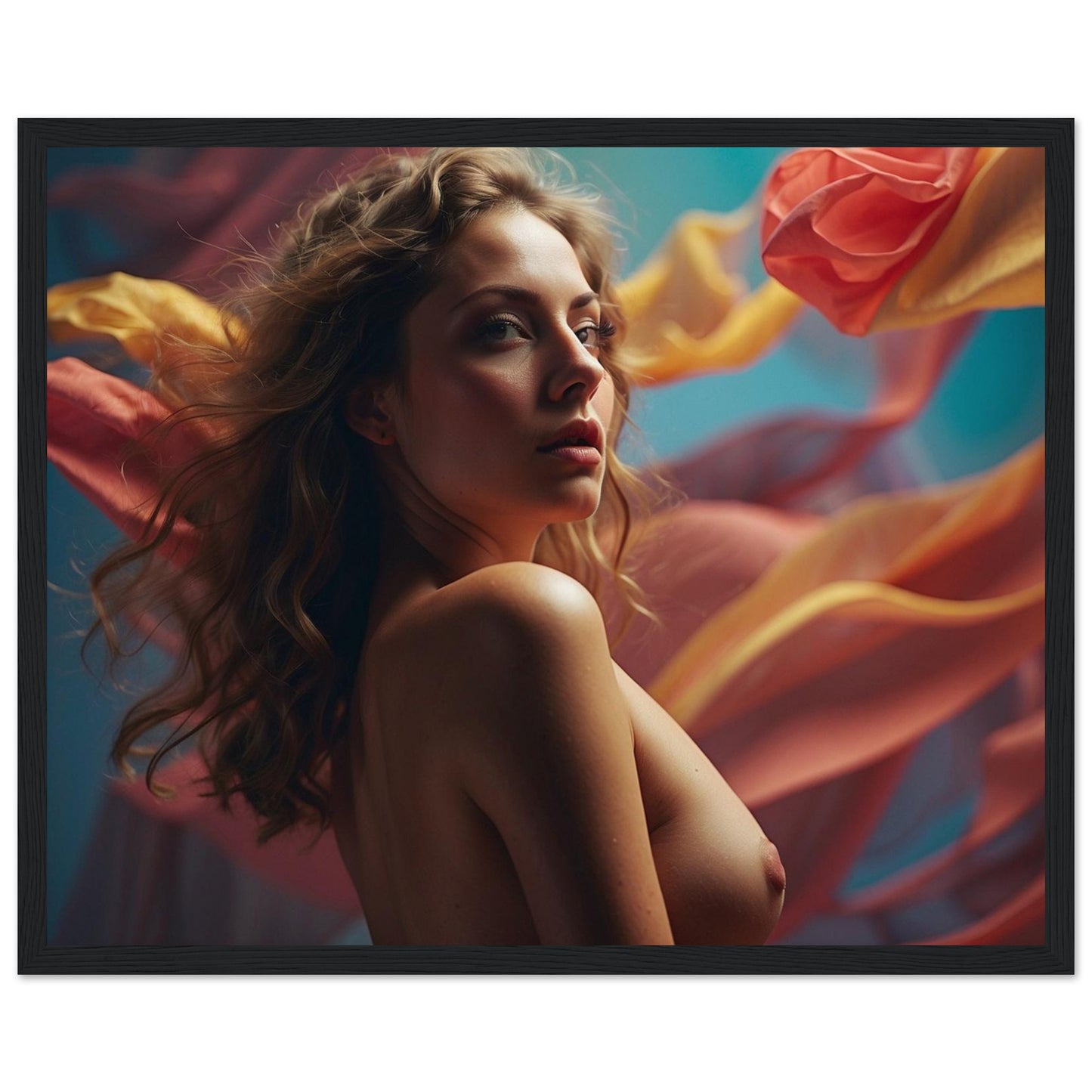 Premium Matte Paper Wooden Framed Poster