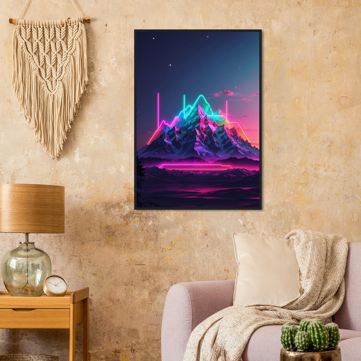Premium Matte Paper Wooden Framed Poster