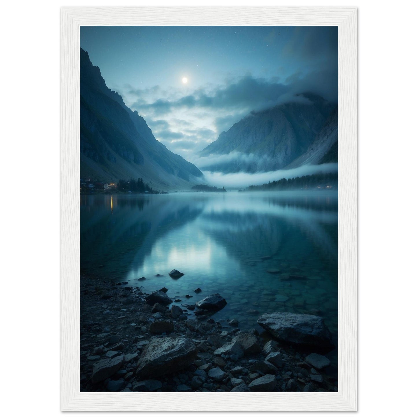 Premium Matte Paper Wooden Framed Poster