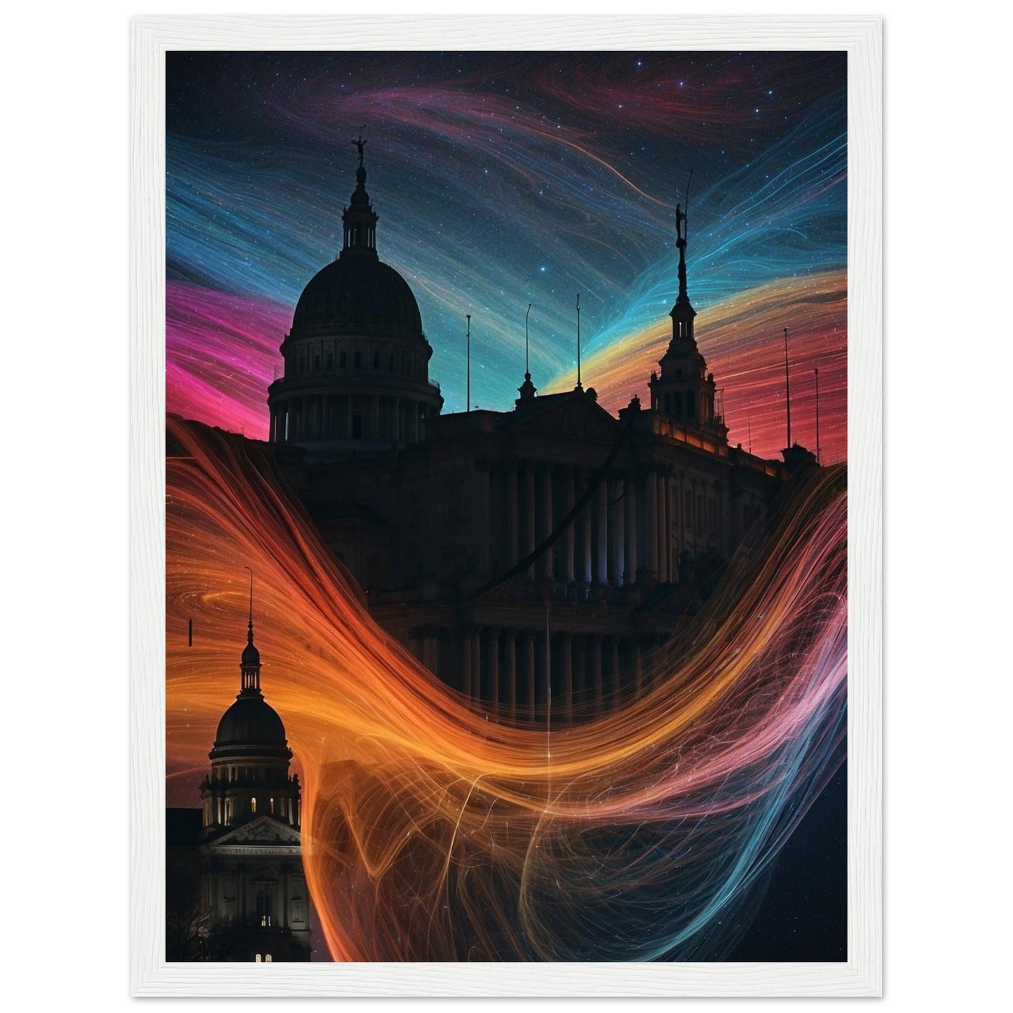 Premium Matte Paper Wooden Framed Poster