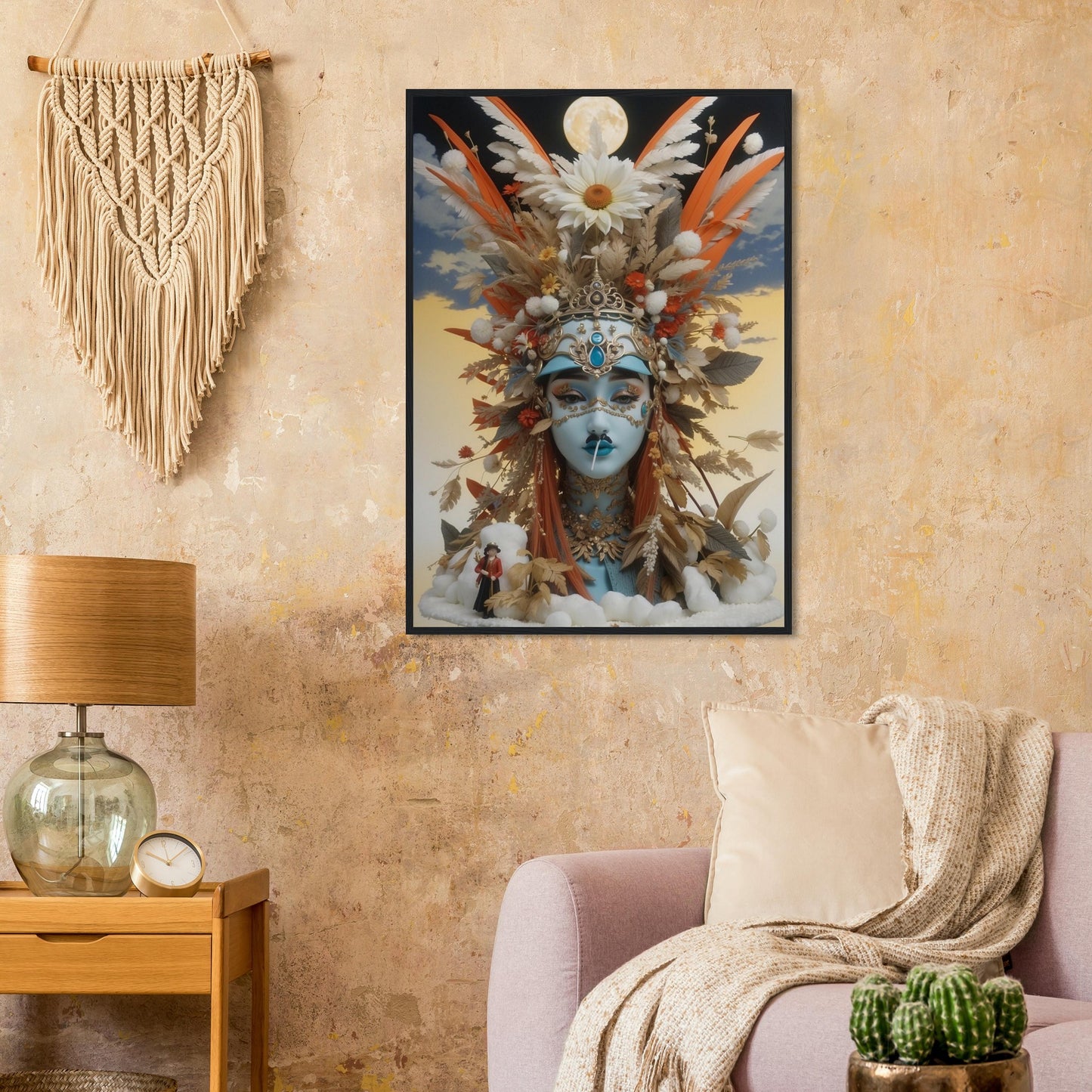 Premium Matte Paper Wooden Framed Poster