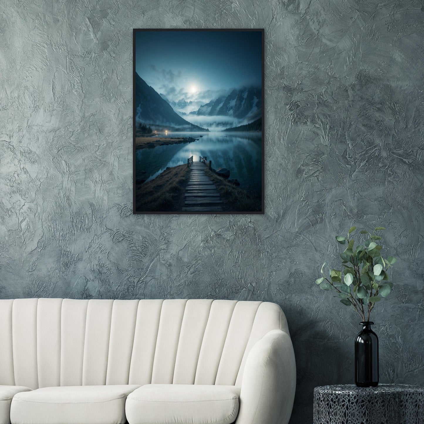 Premium Matte Paper Wooden Framed Poster