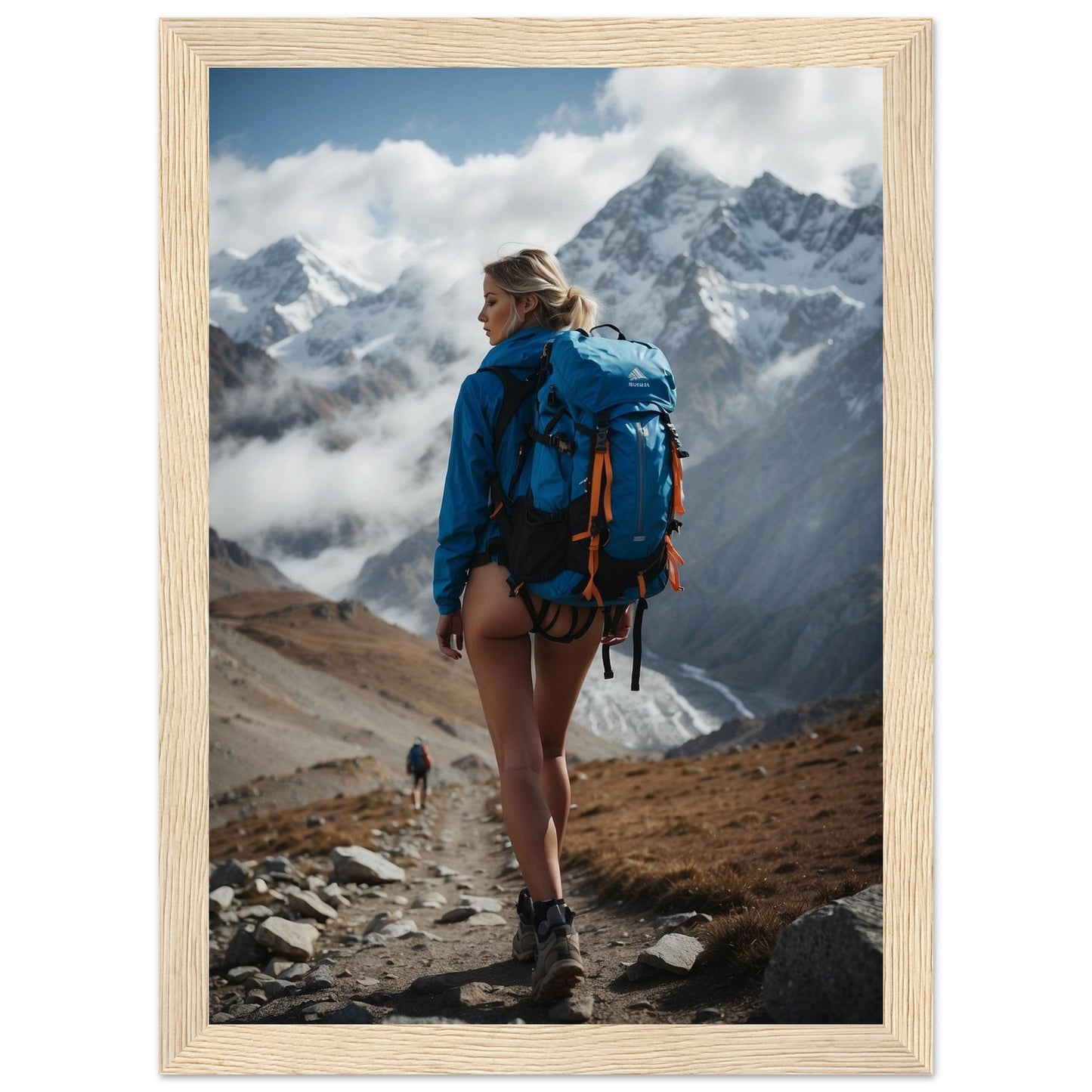 Premium Matte Paper Wooden Framed Poster