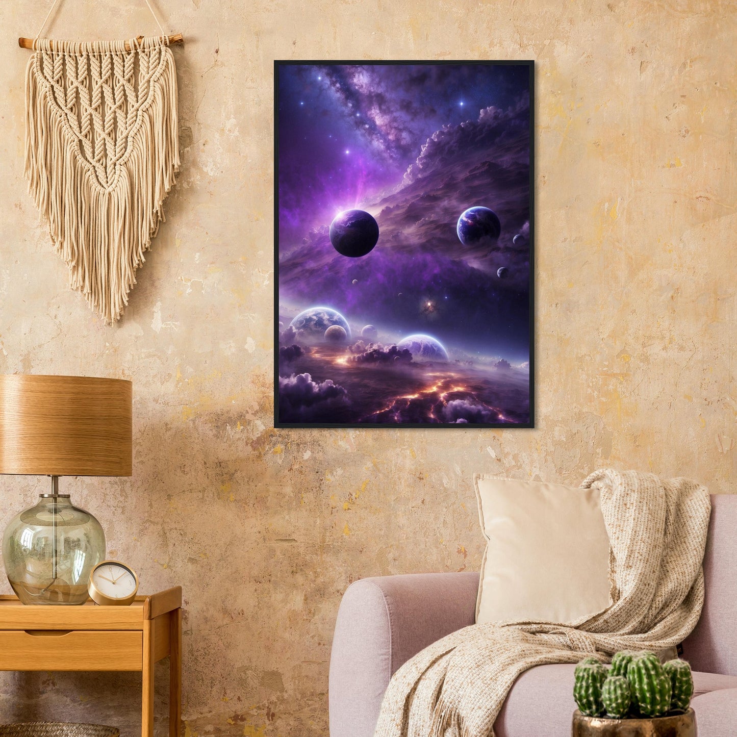 Premium Matte Paper Wooden Framed Poster