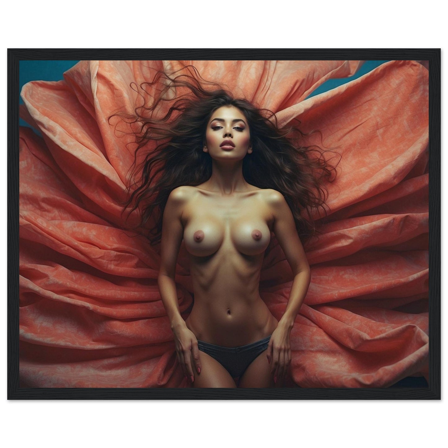 Premium Matte Paper Wooden Framed Poster