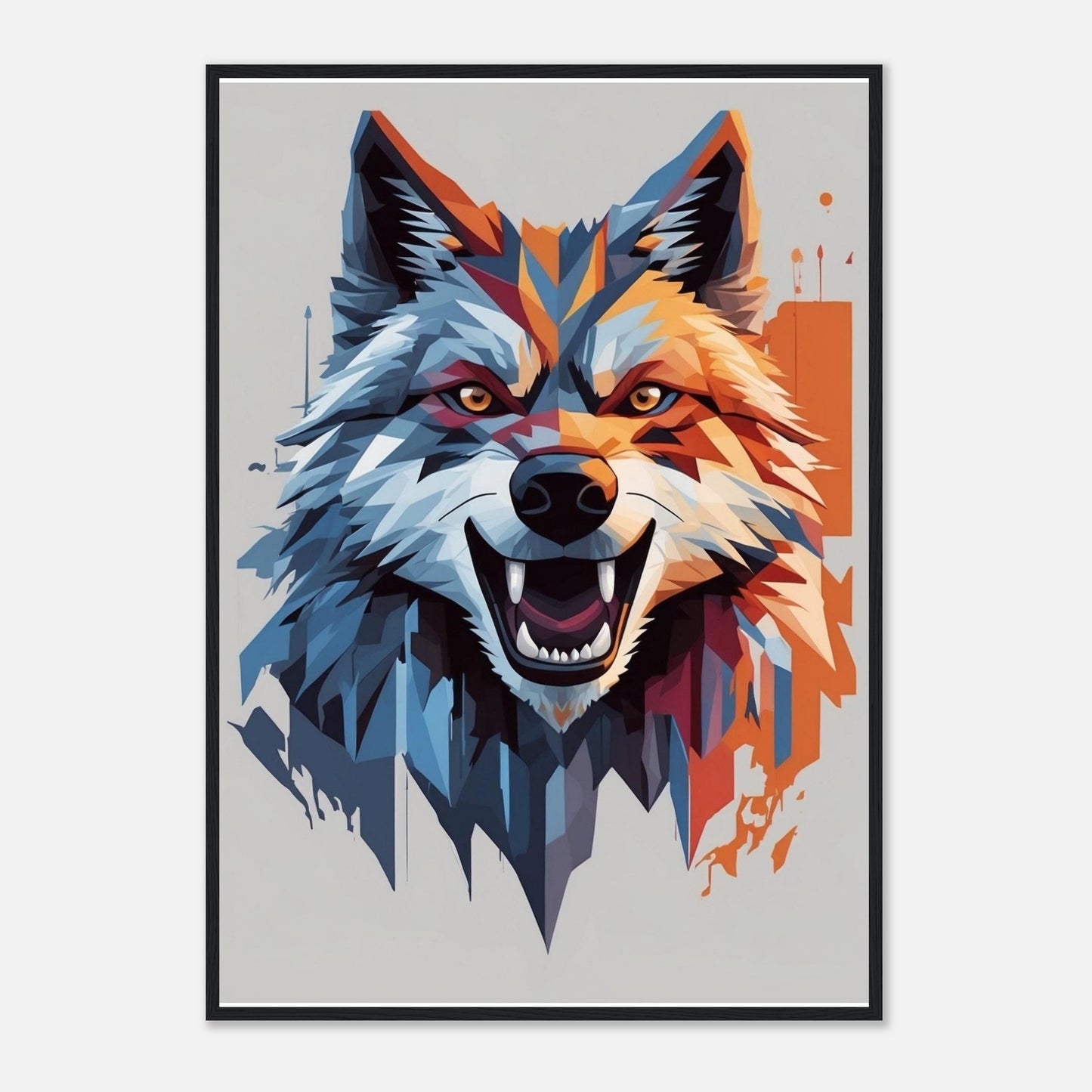 Premium Matte Paper Wooden Framed Poster