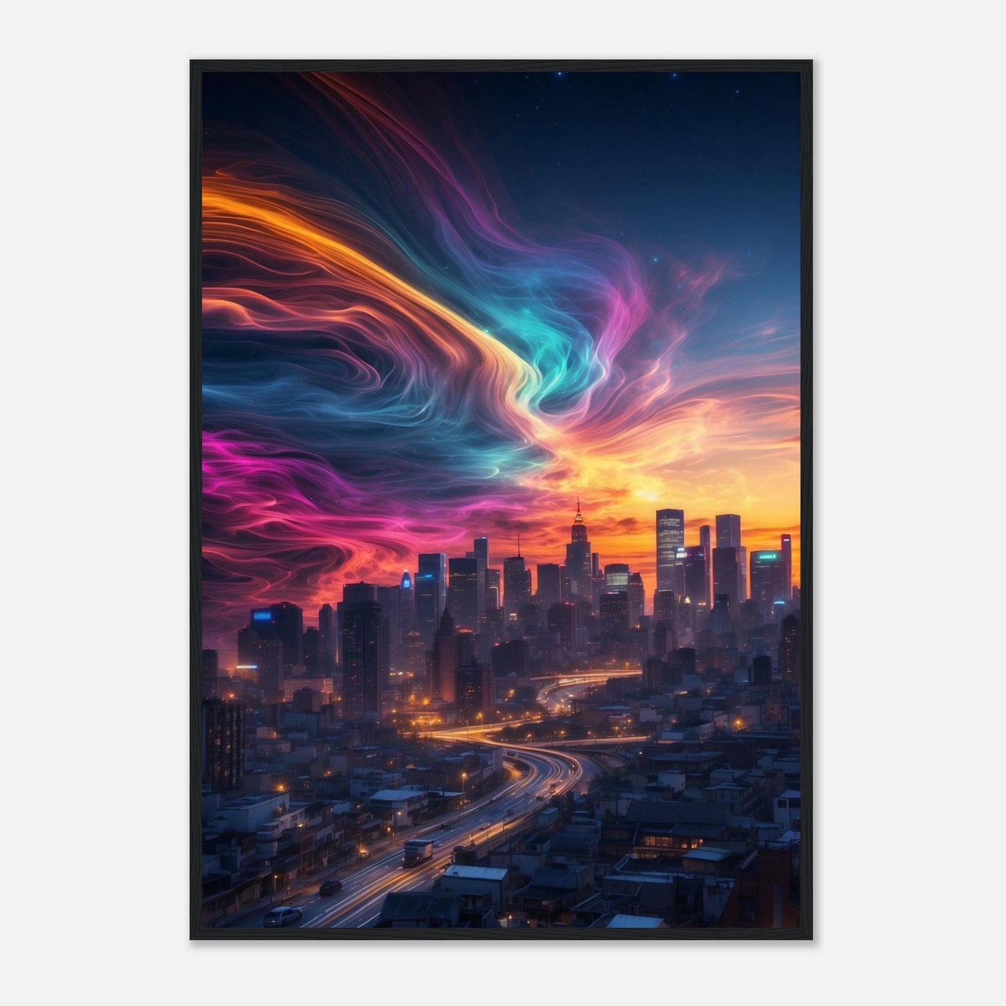 Premium Matte Paper Wooden Framed Poster