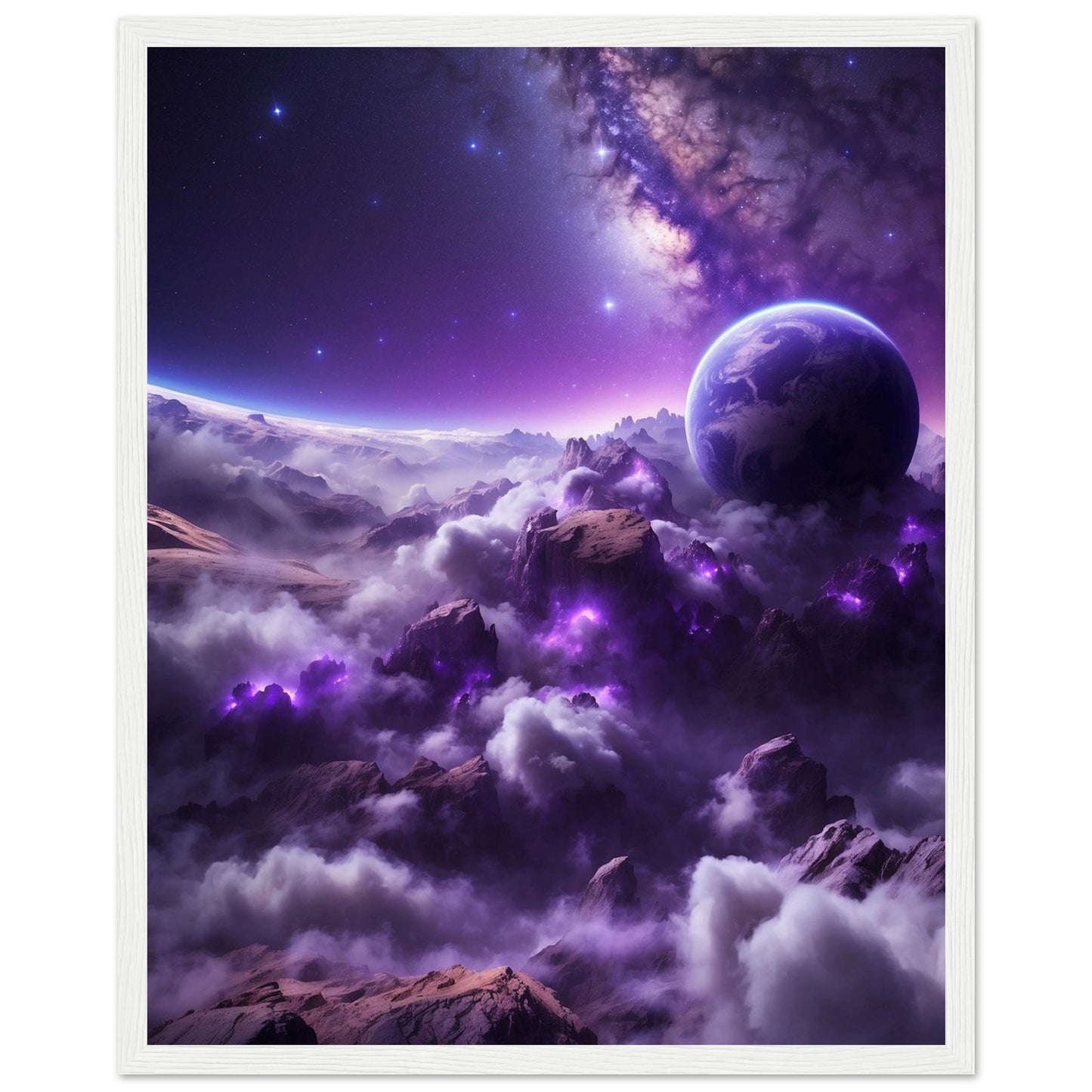Premium Matte Paper Wooden Framed Poster