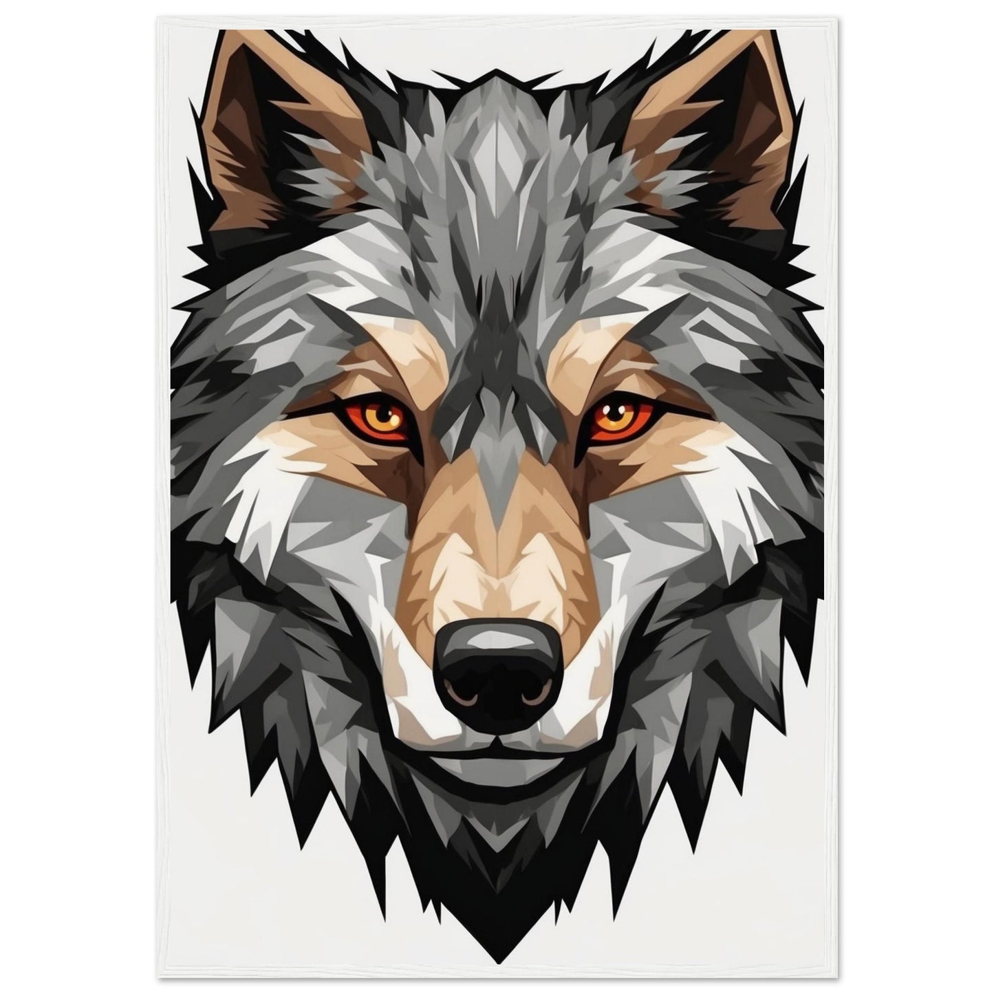 Premium Matte Paper Wooden Framed Poster