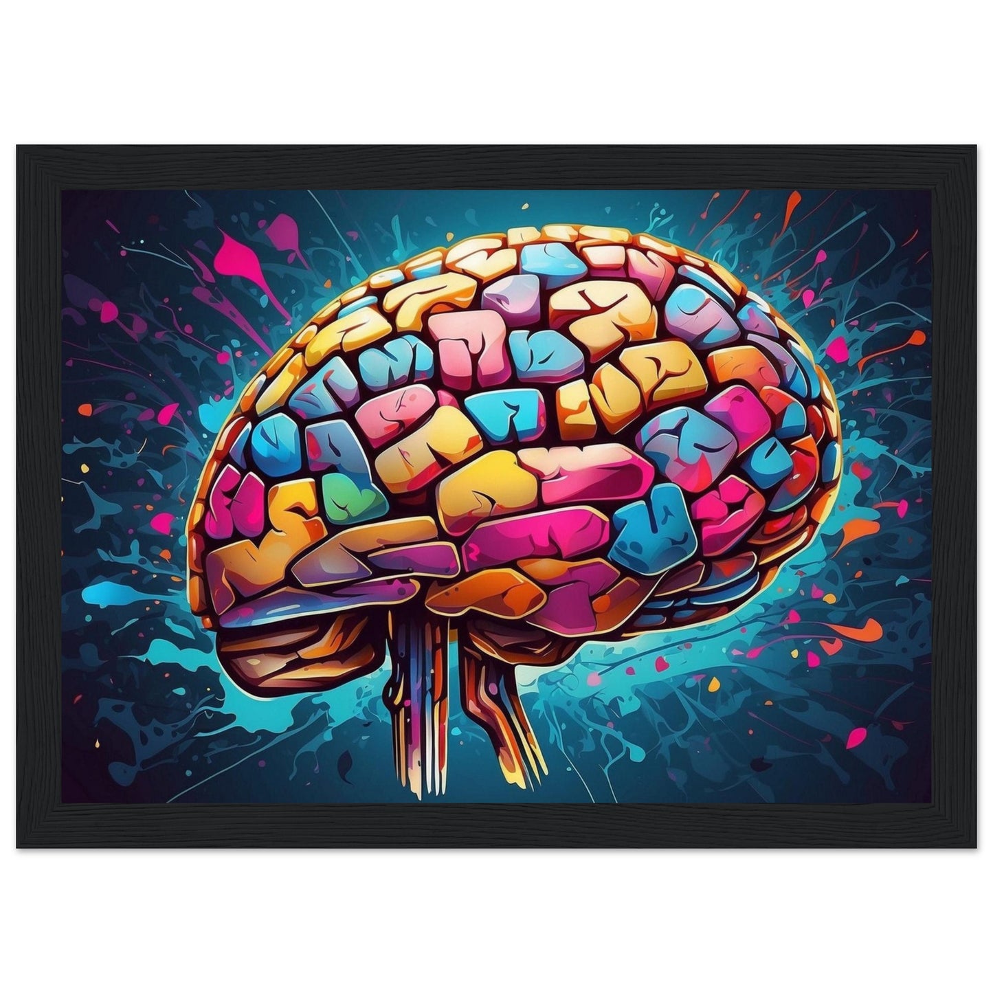 Premium Matte Paper Wooden Framed Poster