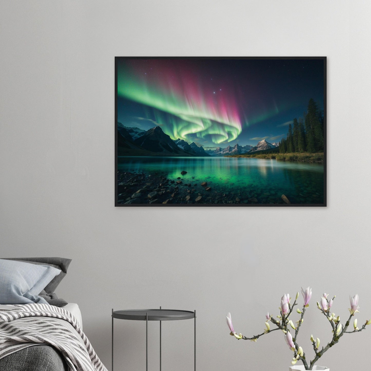 Premium Matte Paper Wooden Framed Poster