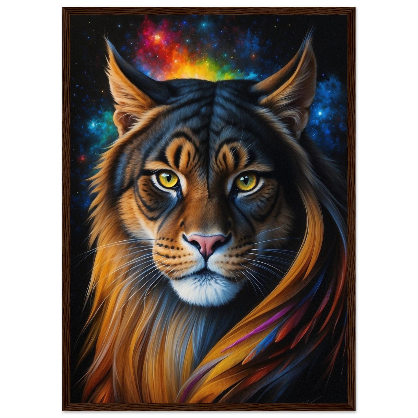 Premium Matte Paper Wooden Framed Poster