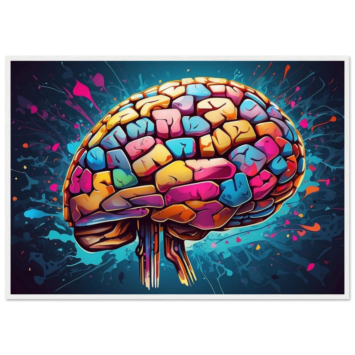 Premium Matte Paper Wooden Framed Poster