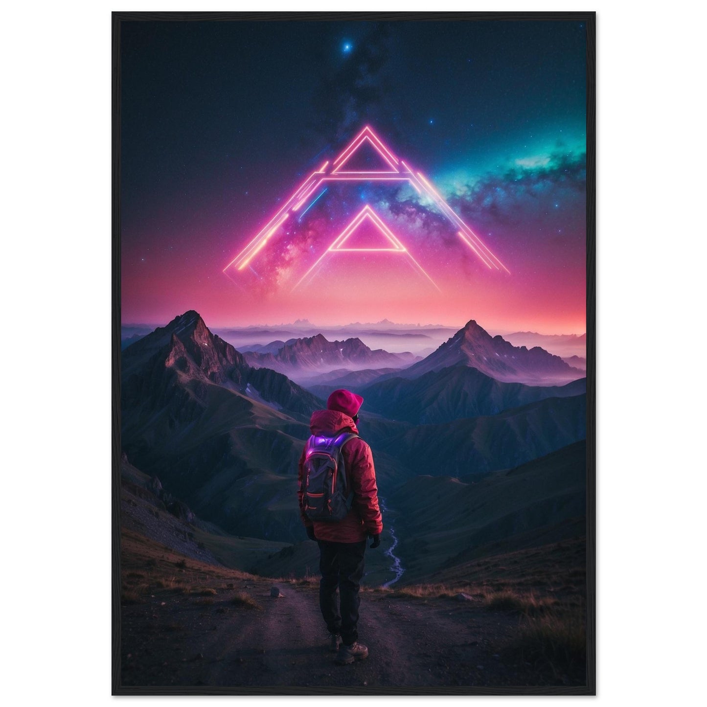 Premium Matte Paper Wooden Framed Poster