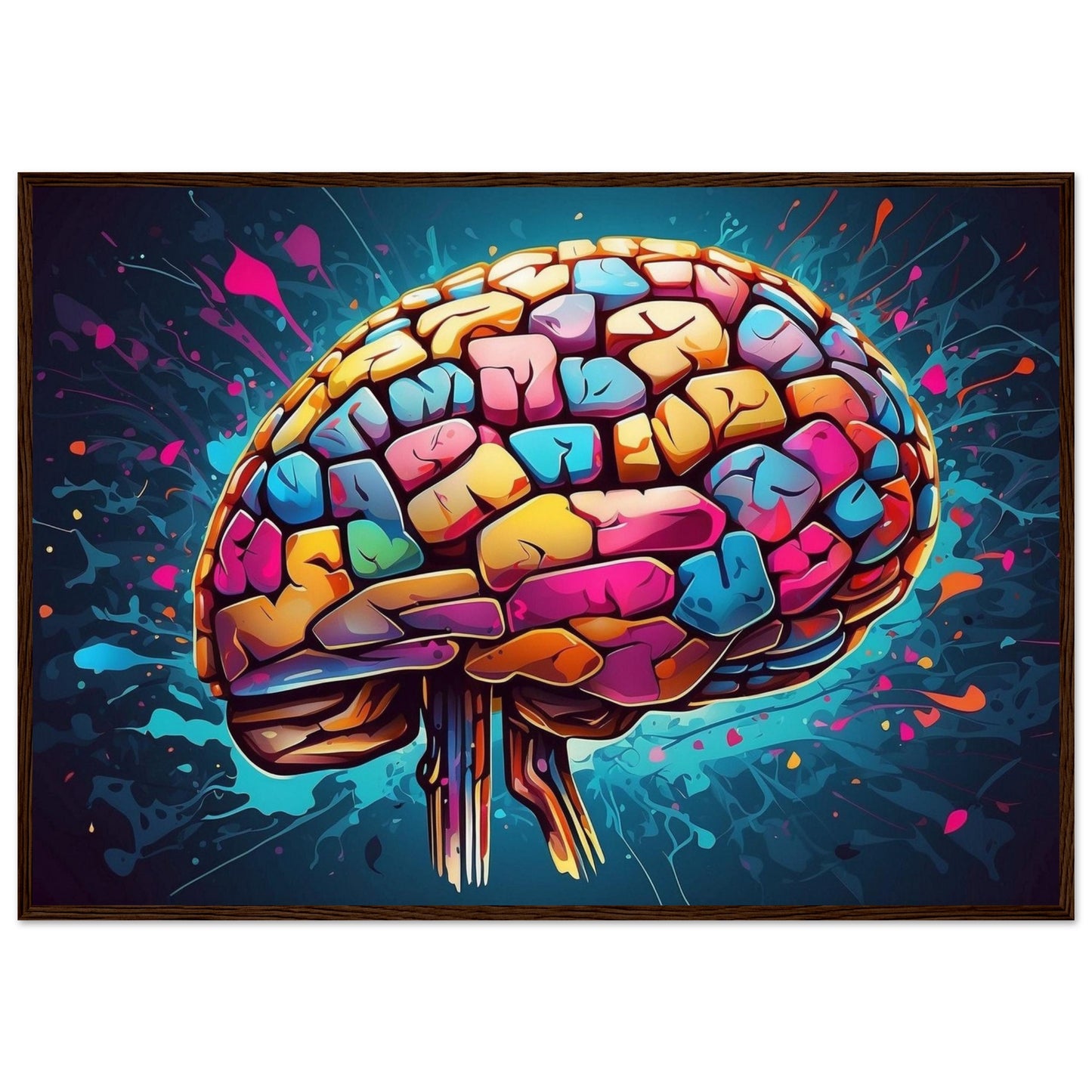 Premium Matte Paper Wooden Framed Poster