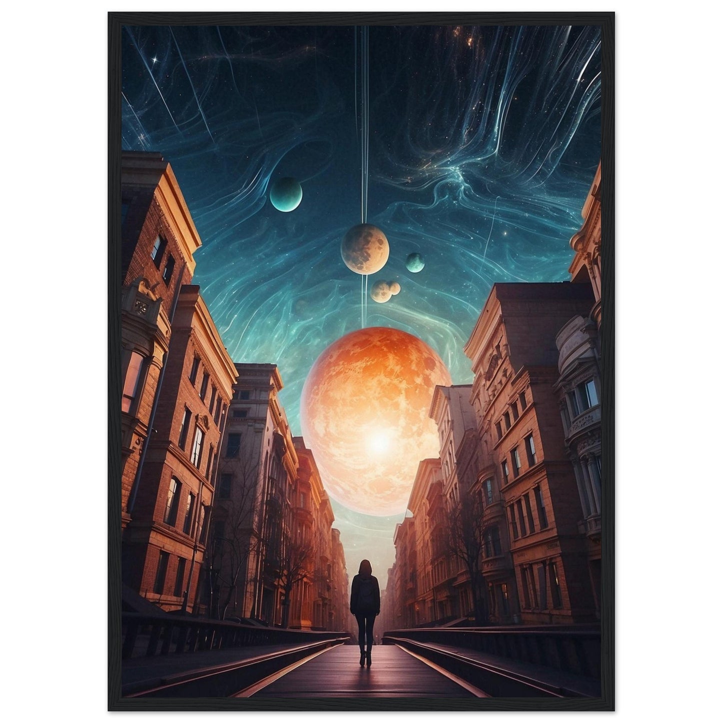 Premium Matte Paper Wooden Framed Poster
