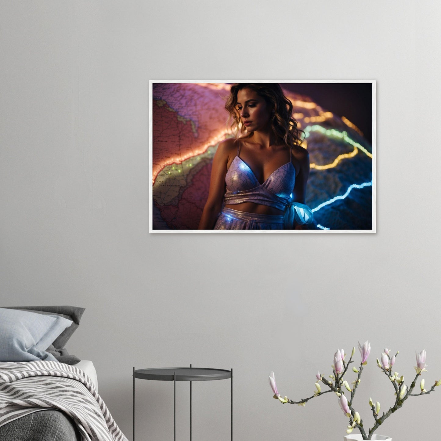 Premium Matte Paper Wooden Framed Poster