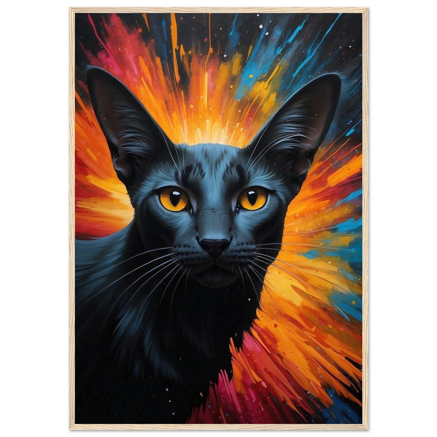 Premium Matte Paper Wooden Framed Poster