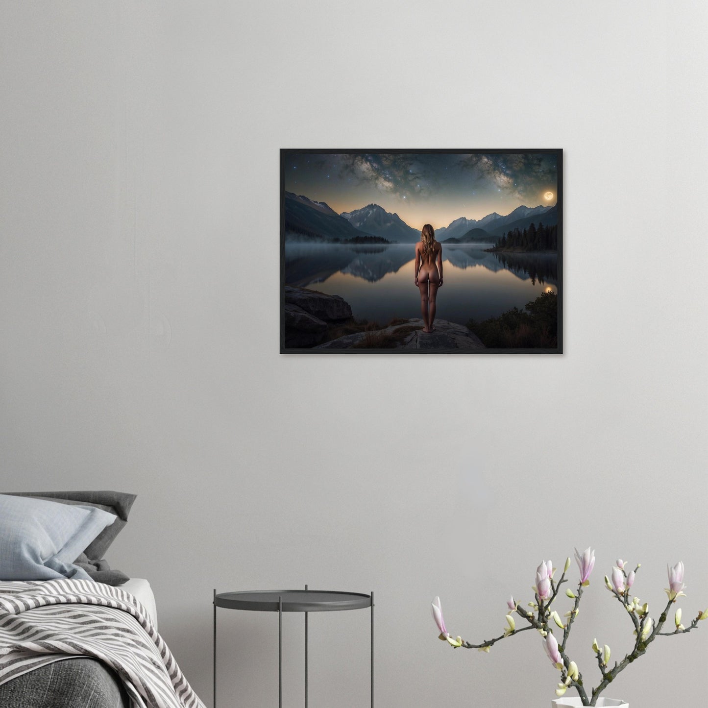 Premium Matte Paper Wooden Framed Poster